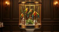 luxurious bird cage selections