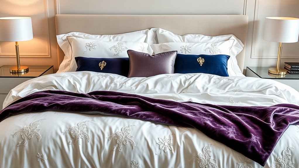 luxury bedding for better sleep