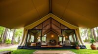luxury durable camping tents