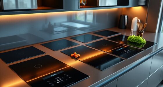 luxury induction cooktops