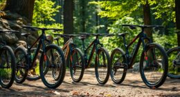 luxury mountain bike selection