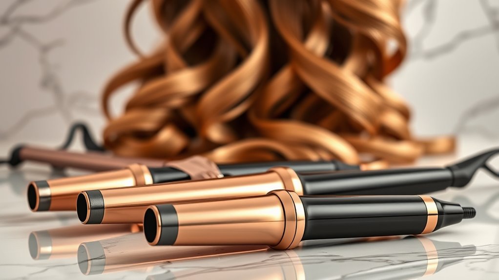 luxury salon quality curling tools