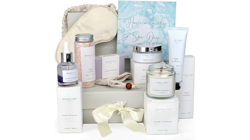 luxury spa gift basket