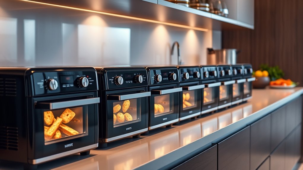 luxury toaster ovens with air frying
