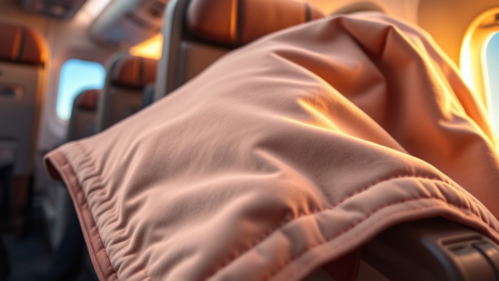 luxury travel blanket selection