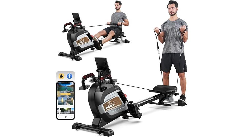 magnetic rowing 360lb capacity
