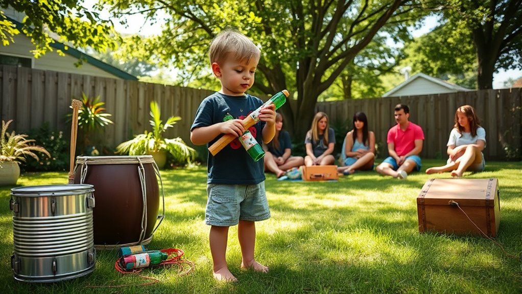 making instruments and listening