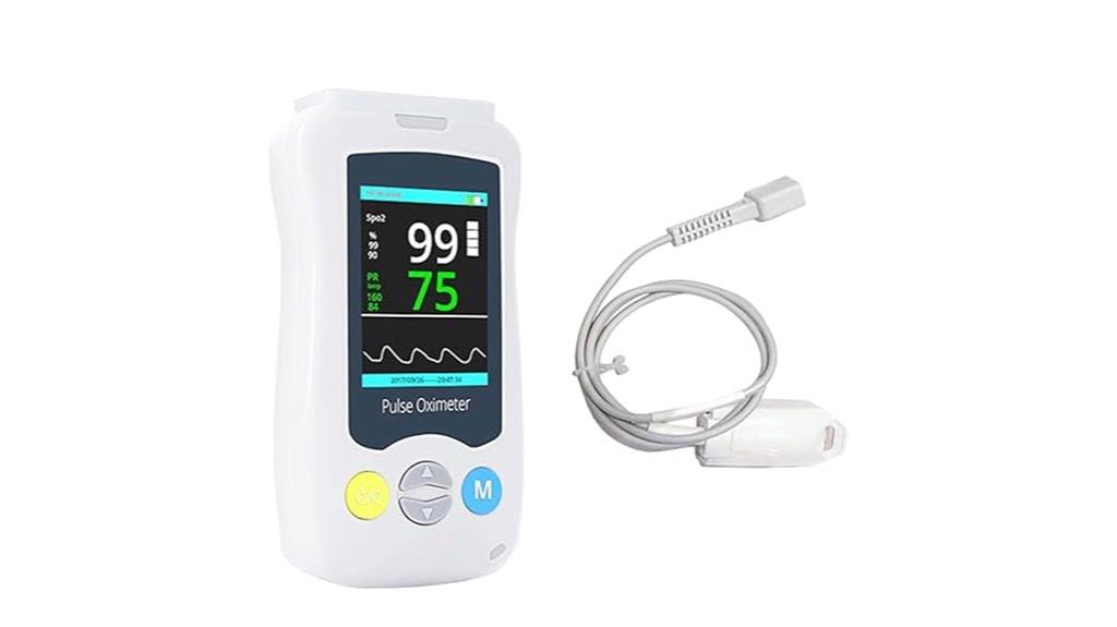 medical grade portable oximeter