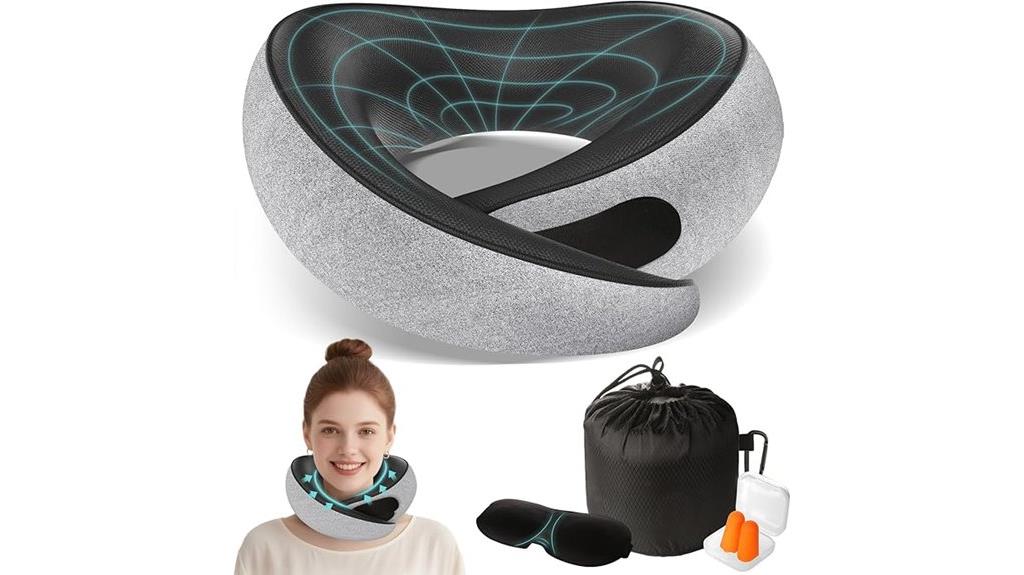 memory foam travel pillow