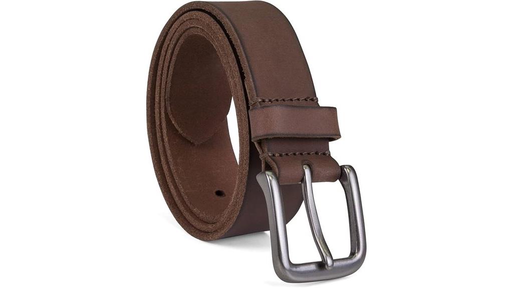 men s 35mm leather belt