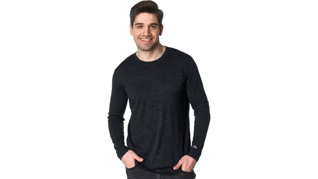 men s merino wool base layer