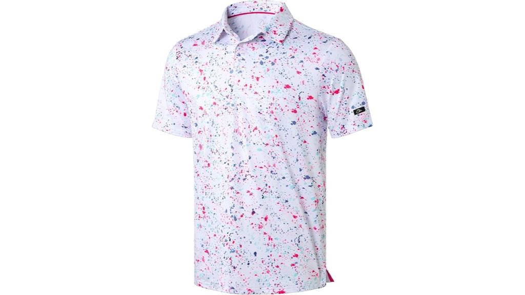 men s short sleeve golf shirt