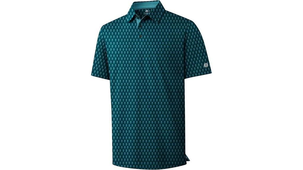 men s short sleeve golf shirt
