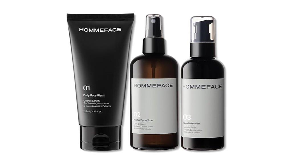 men s skincare daily set