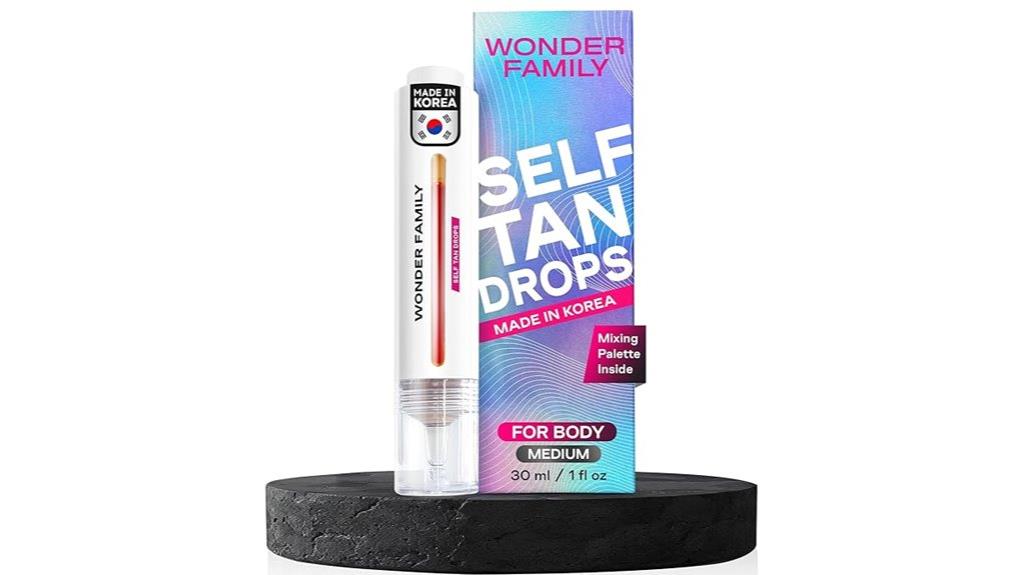 men s tanning facial drops