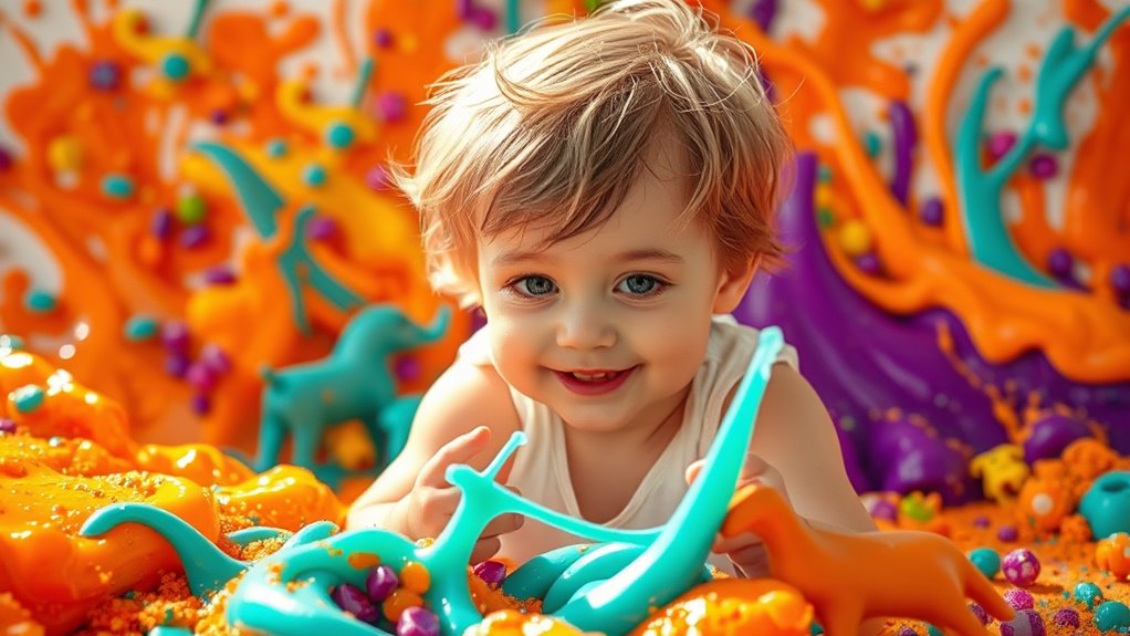 messy toddler sensory activities