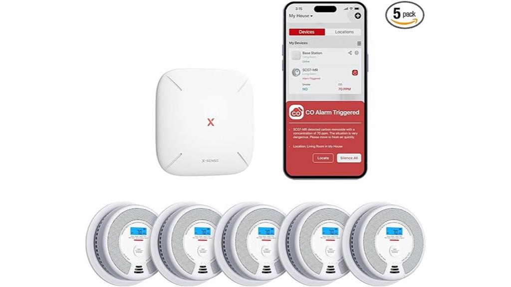 multi pack smoke co detectors