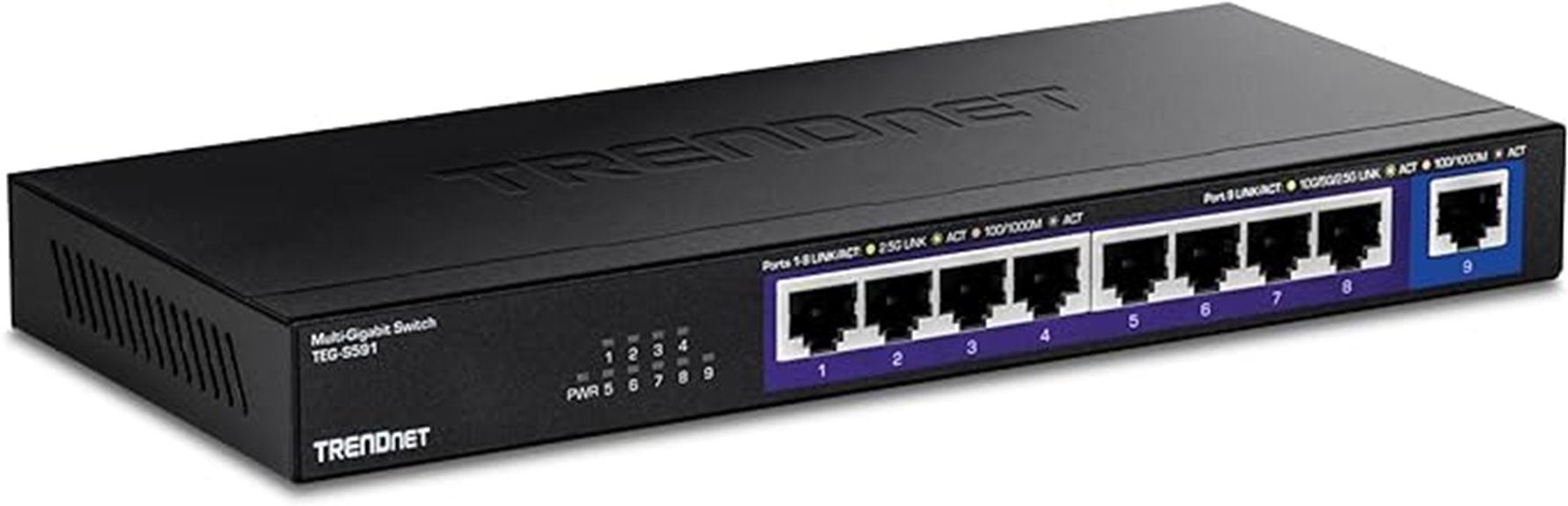 nine port multi gig switch