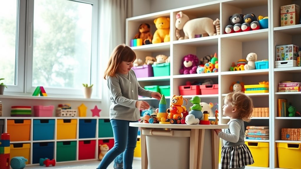 organized toy management strategy