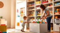 organized toy management strategy