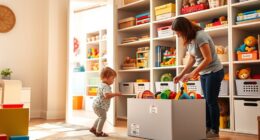 organized toy management strategy