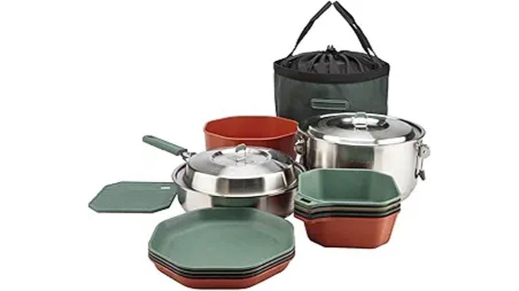 outdoor camping cooking set
