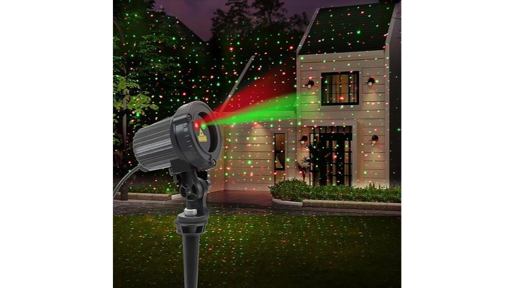 outdoor laser christmas lights