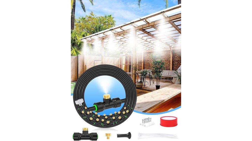 outdoor patio mister system
