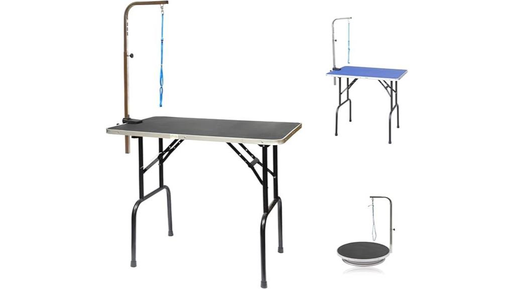 pet grooming table with height