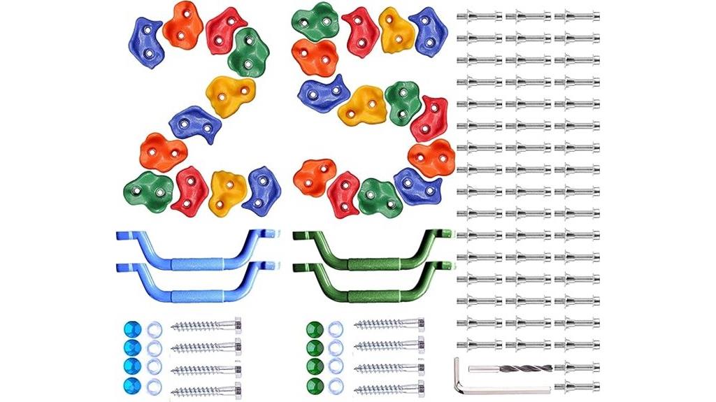 pig nose climbing holds kit