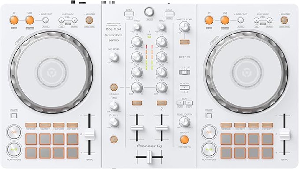pioneer dj 2 deck controller