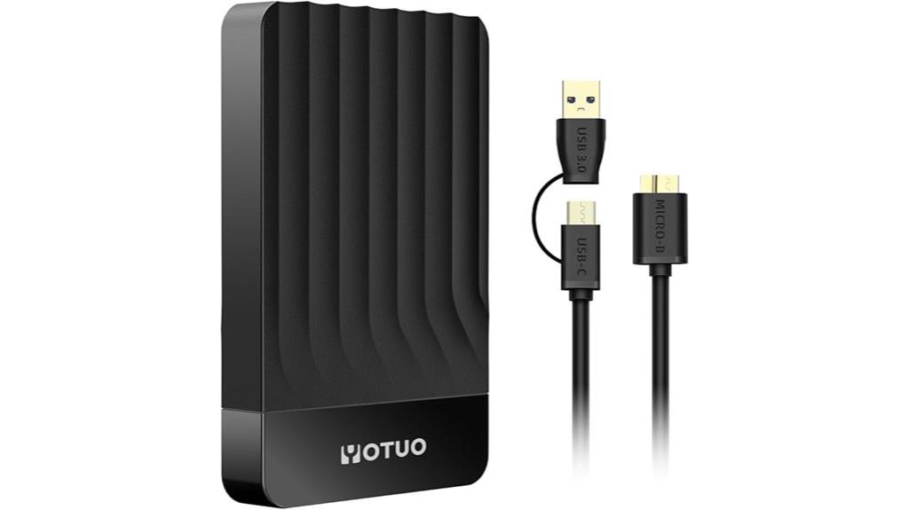 portable 500gb external drive