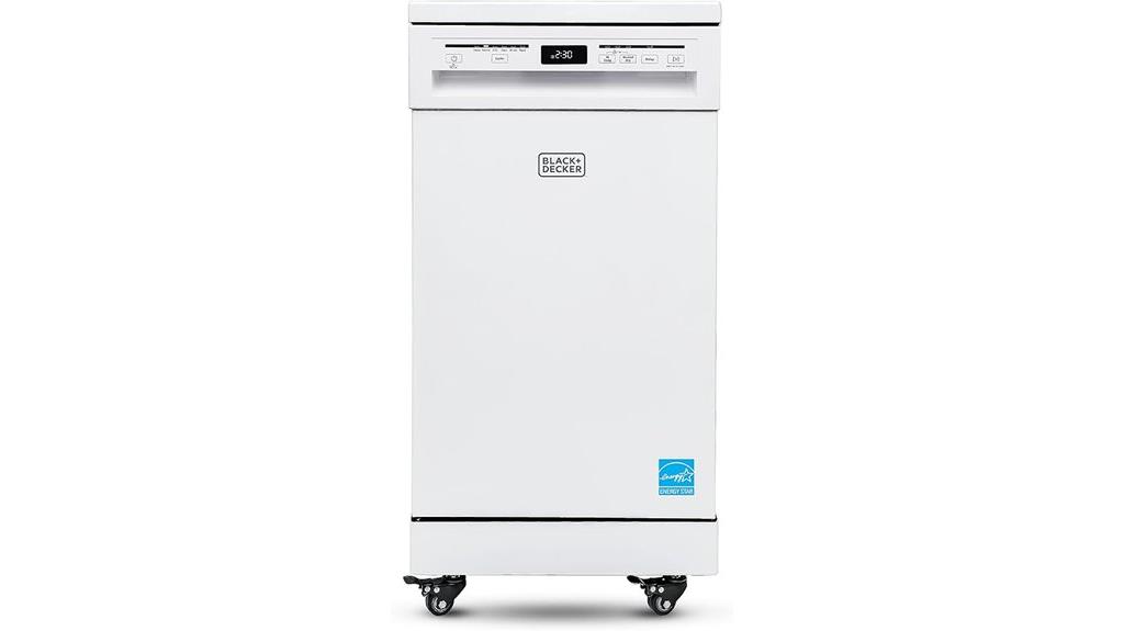 portable dishwasher 8 settings