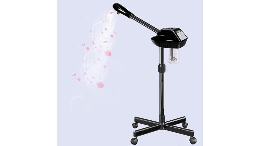 portable facial steamer with timer