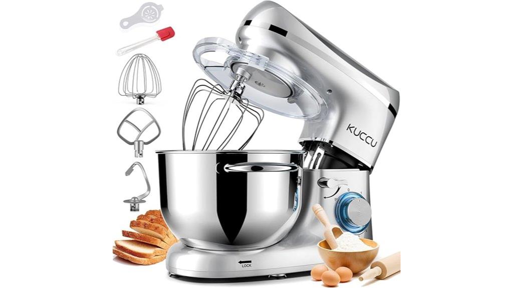 powerful 6 speed stand mixer