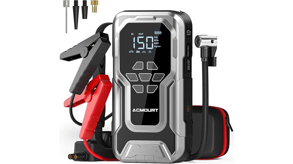 powerful jump starter pack