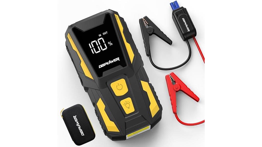 powerful portable jump starter