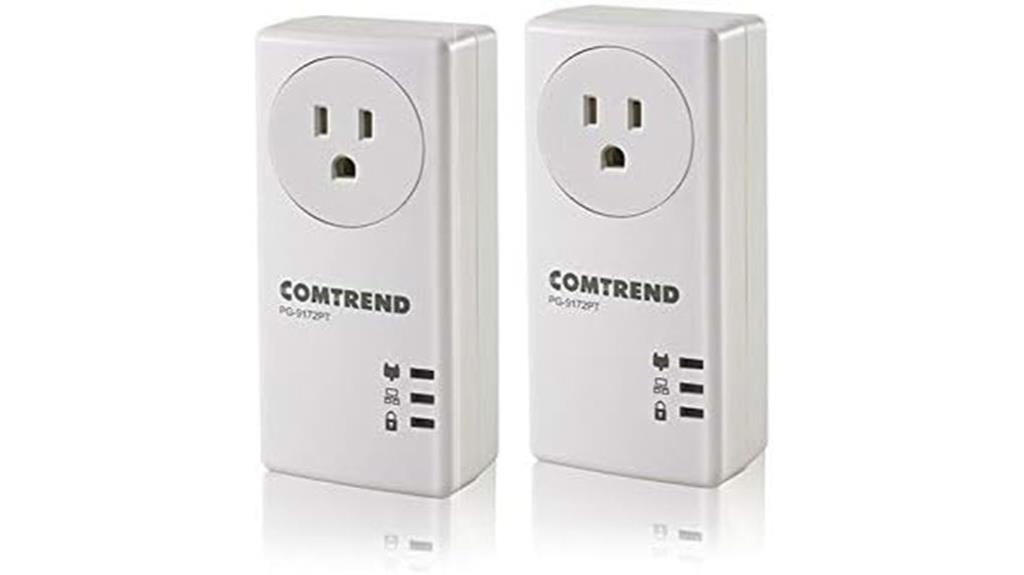 powerline adapter with outlet