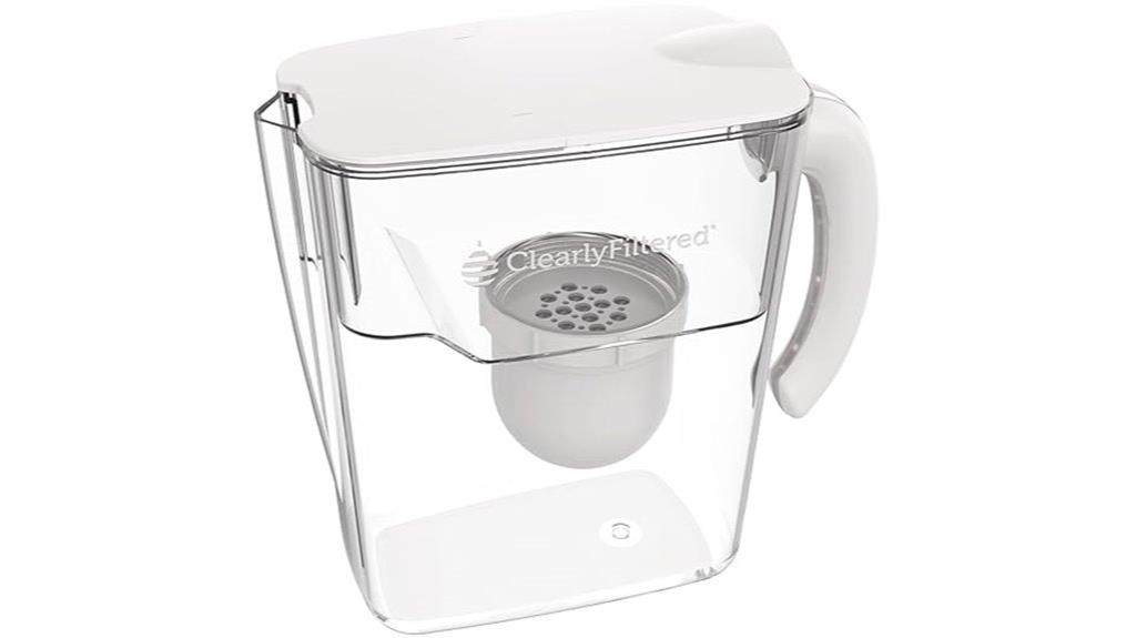 premium filtered water pitcher