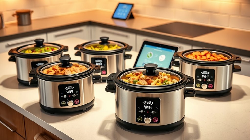 premium wifi slow cookers