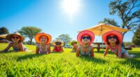 protect skin during outdoor play
