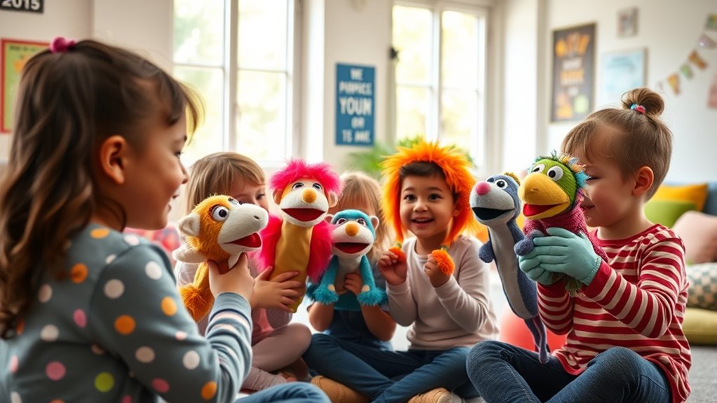 puppet storytelling for emotional development