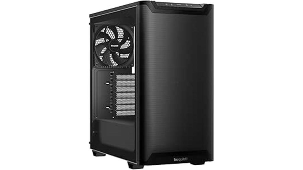 quiet black pc case