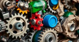 recycling gears and pulleys