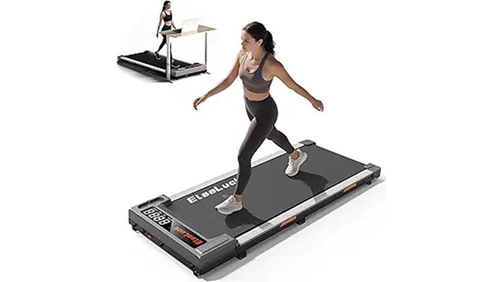 remote led walking treadmill