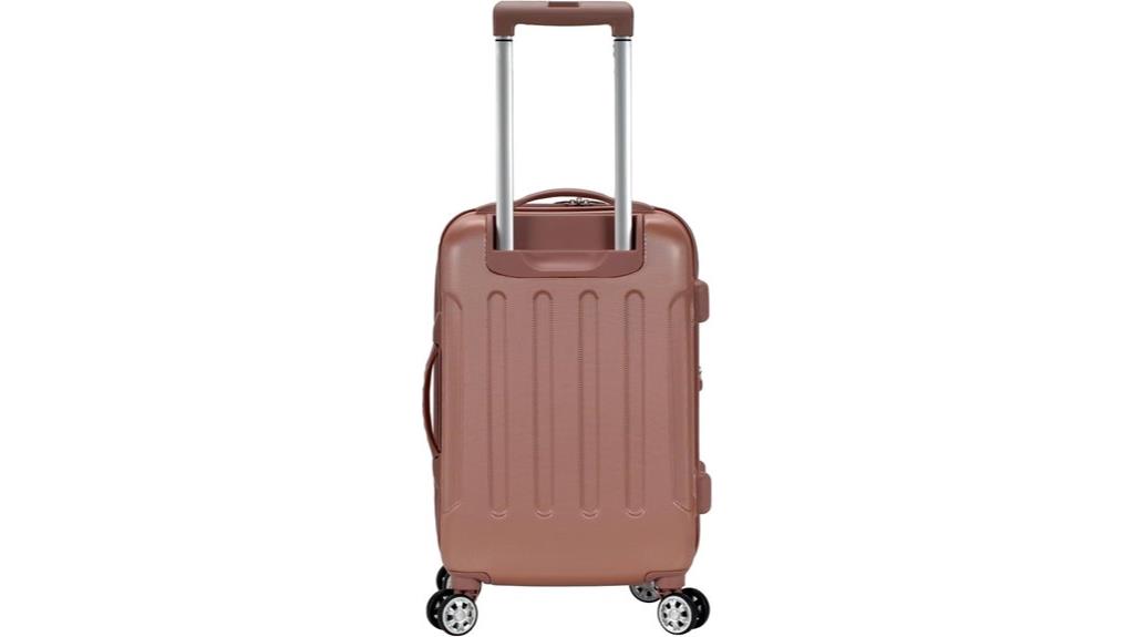 rockland london spinner luggage