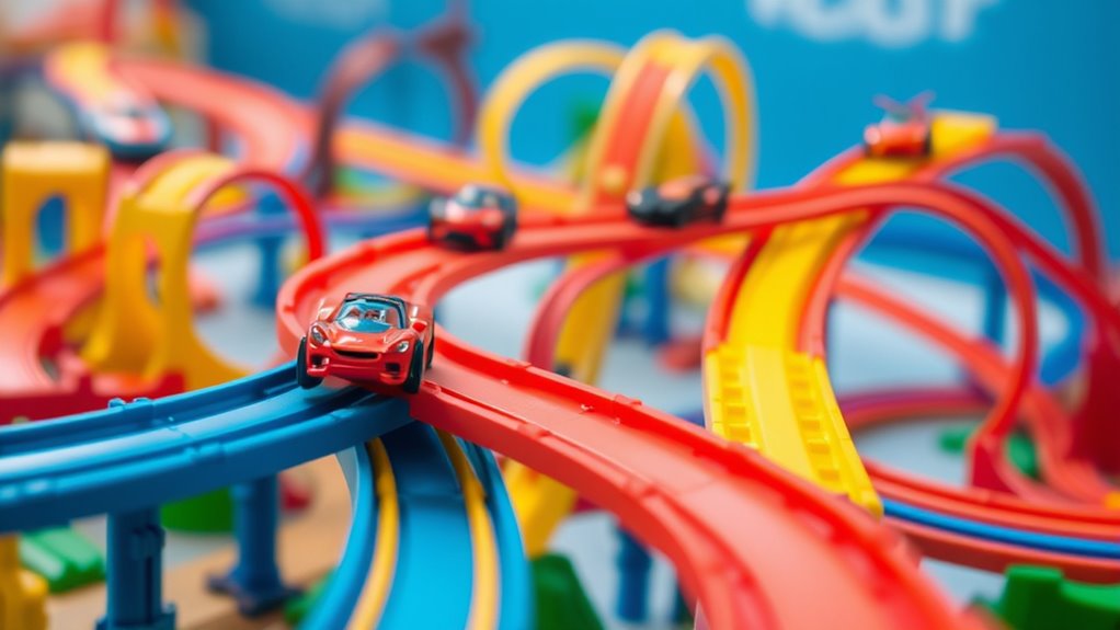 safe educational toy racing