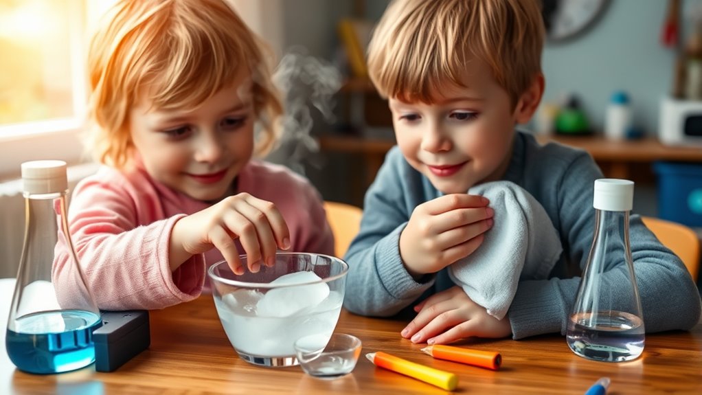 safe sensory temperature exploration