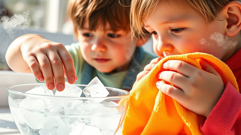 safe sensory temperature exploration