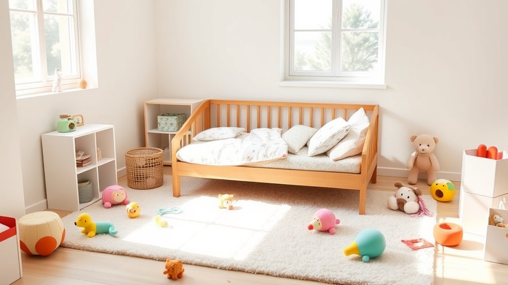 safe stimulating independent play